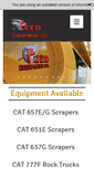 Mobile Screenshot of peedequipment.com